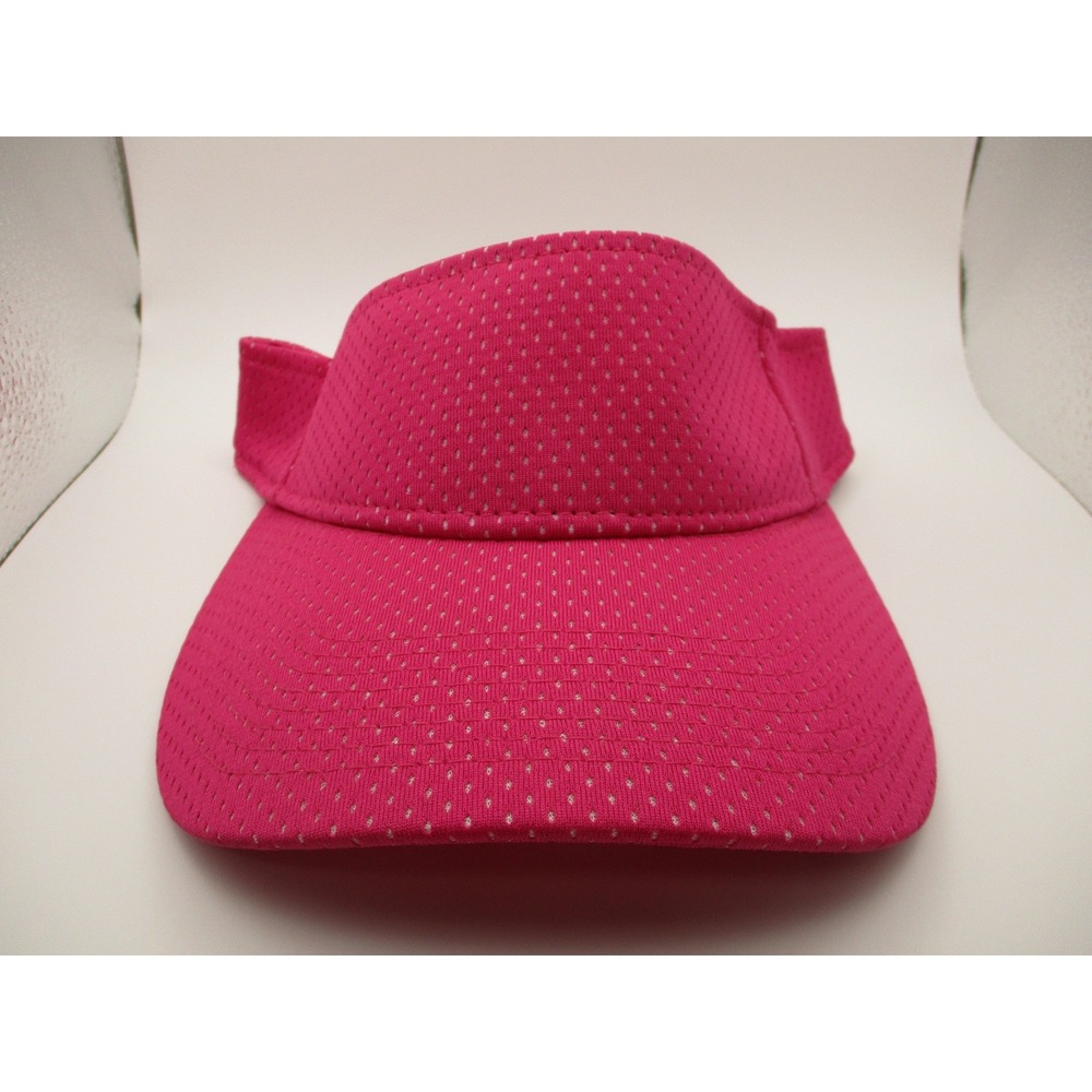 Augusta Sportswear Women Pink Mesh Adjustable Athletic Golf Tennis Visor Hat